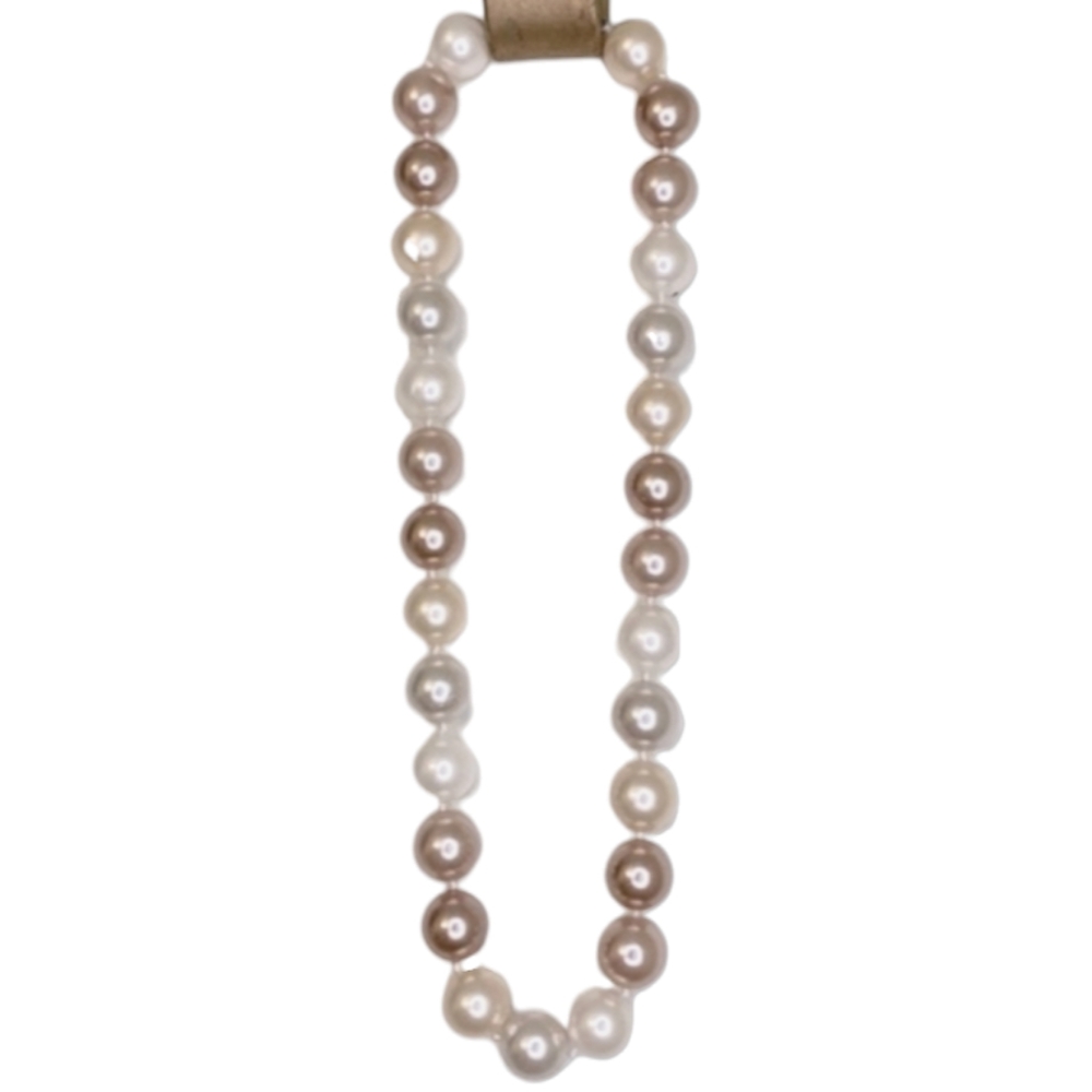 Genuine Freshwater Pearl 18” 12mm Necklace - Picture 2 of 6
